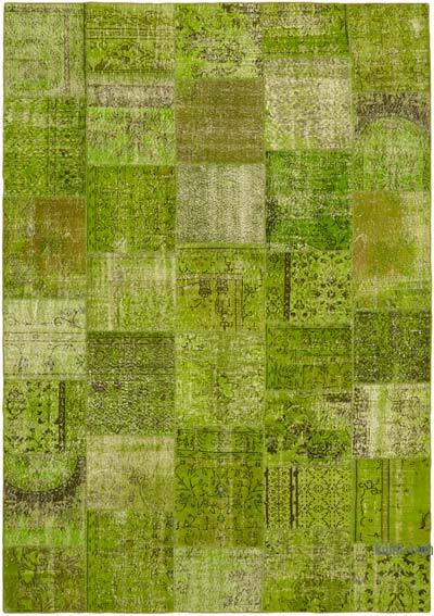 Patchwork El Dokuma Halı - 251 cm x 351 cm