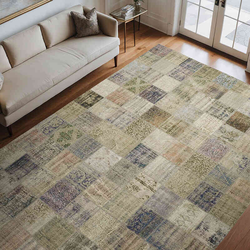 Alfombra Turca de Retazos - 260 cm x 354 cm - K0063818