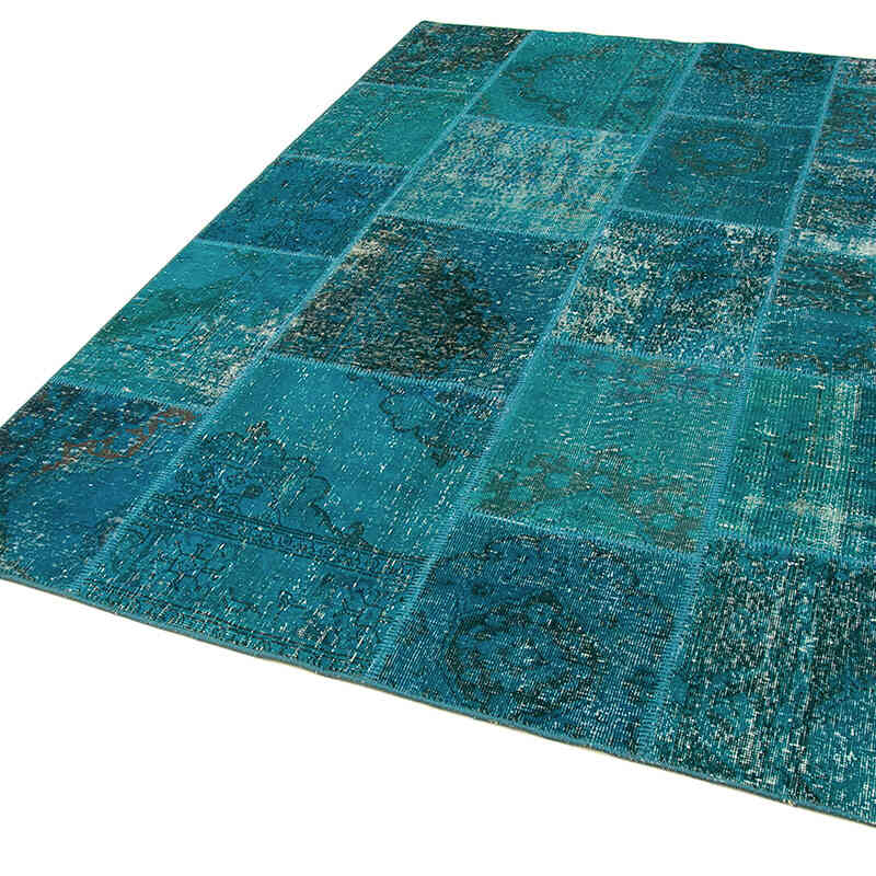 Alfombra Turca de Retazos - 166 cm x 241 cm - K0063831