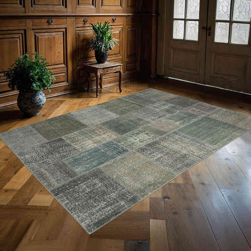 Alfombra Turca de Retazos - 170 cm x 239 cm - K0063846