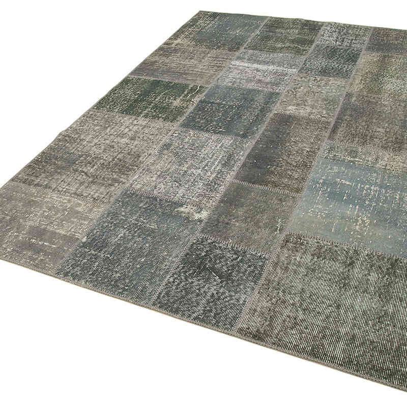 Patchwork El Dokuma Halı - 170 cm x 245 cm - K0063847