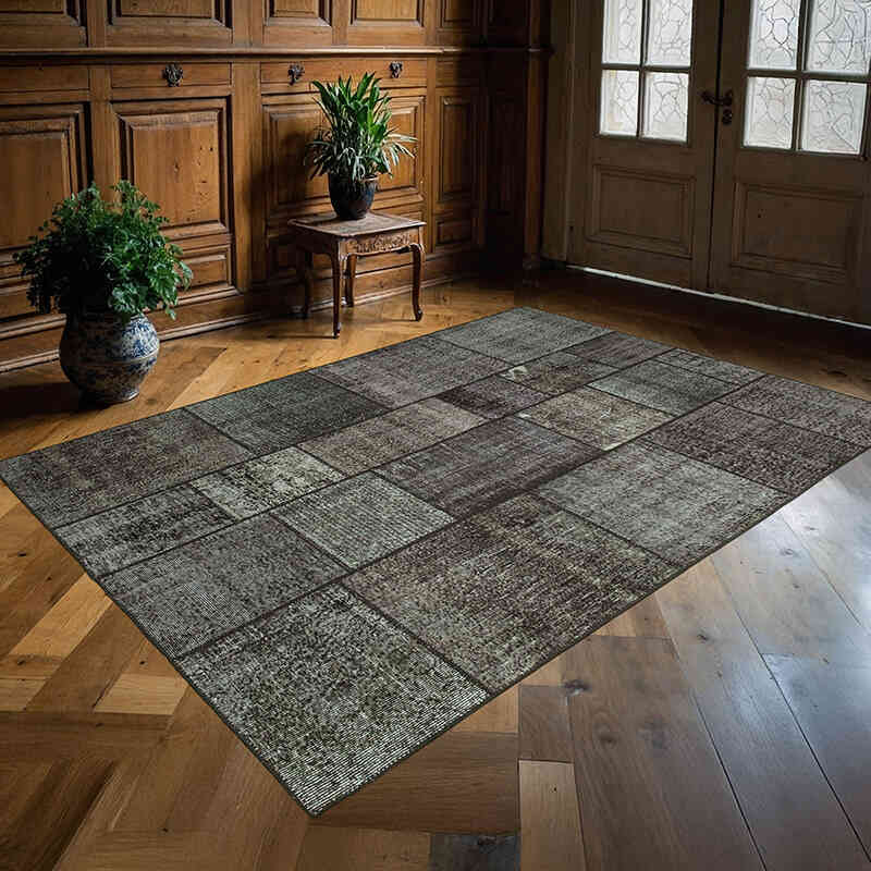 Alfombra Turca de Retazos - 172 cm x 240 cm - K0063851