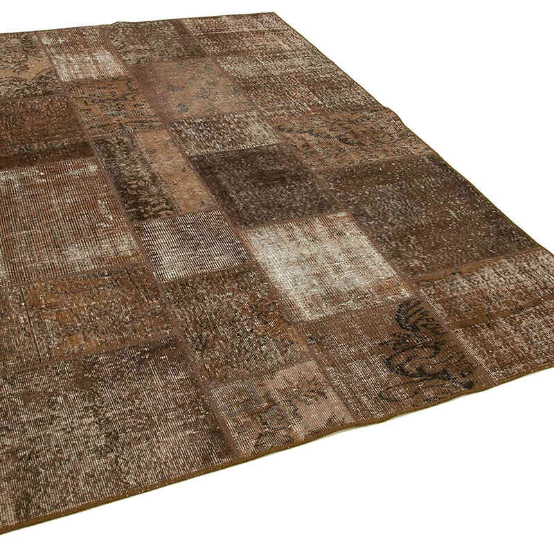 Patchwork El Dokuma Halı - 170 cm x 241 cm - K0063861