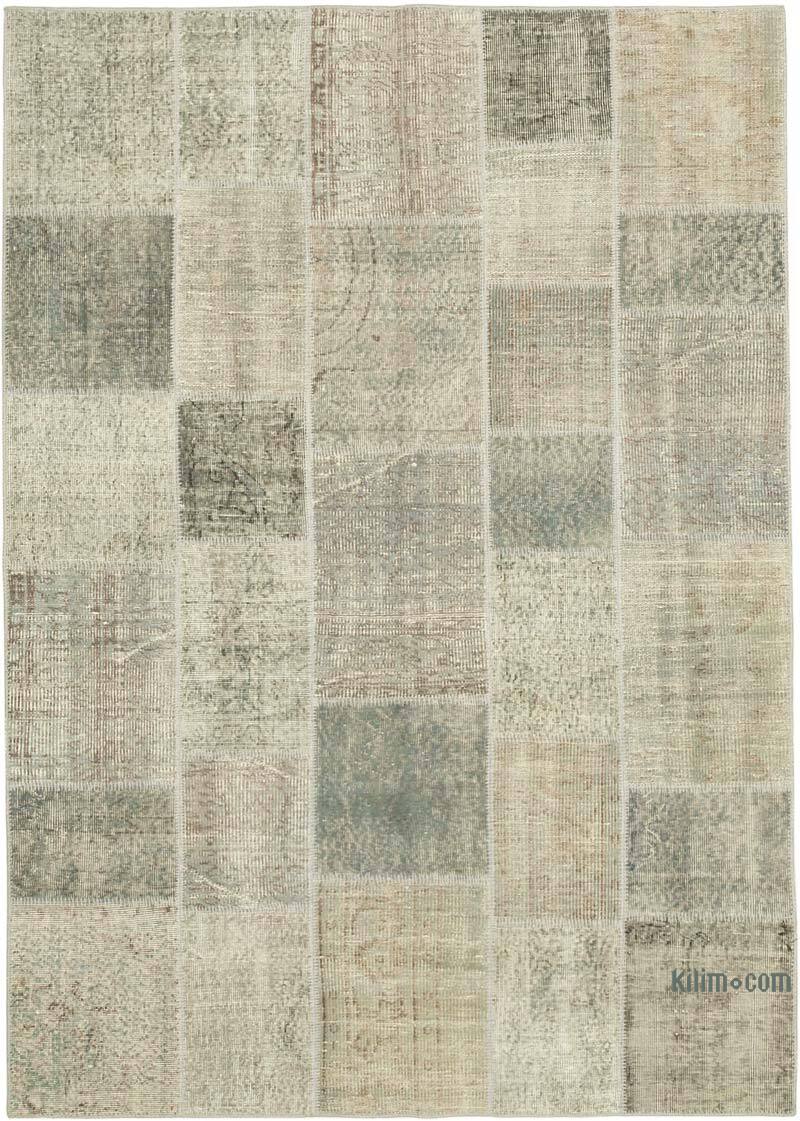 Patchwork El Dokuma Halı - 173 cm x 244 cm - K0063865
