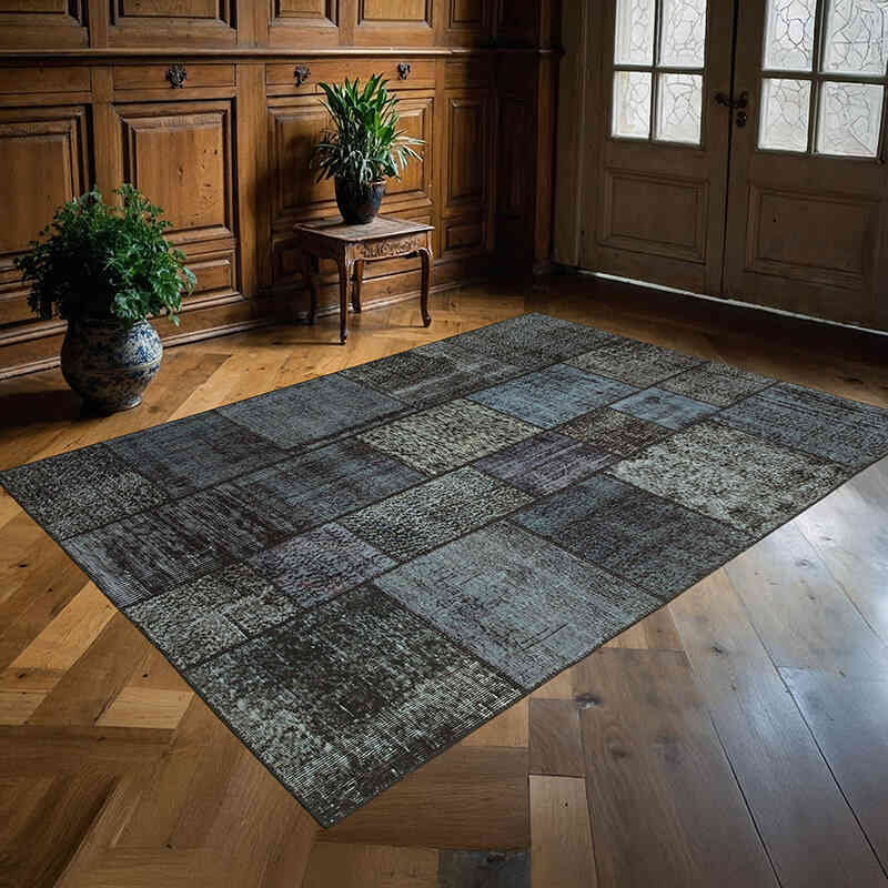 Alfombra Turca de Retazos - 171 cm x 240 cm - K0063866