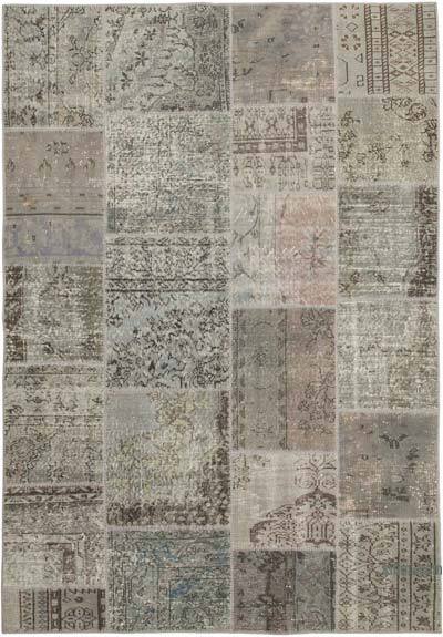 Patchwork El Dokuma Halı - 172 cm x 245 cm