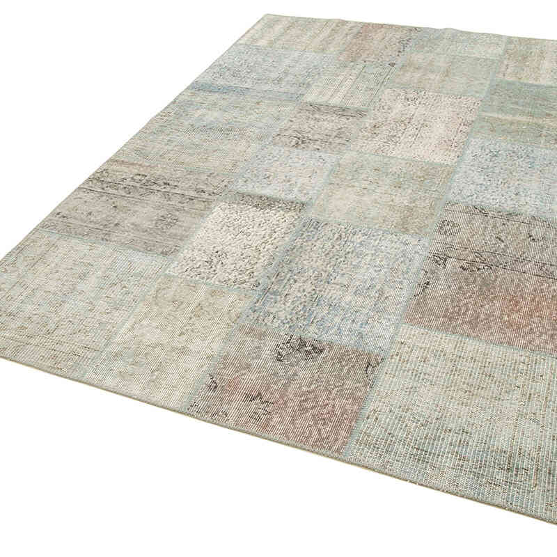 Patchwork El Dokuma Halı - 171 cm x 241 cm - K0063871