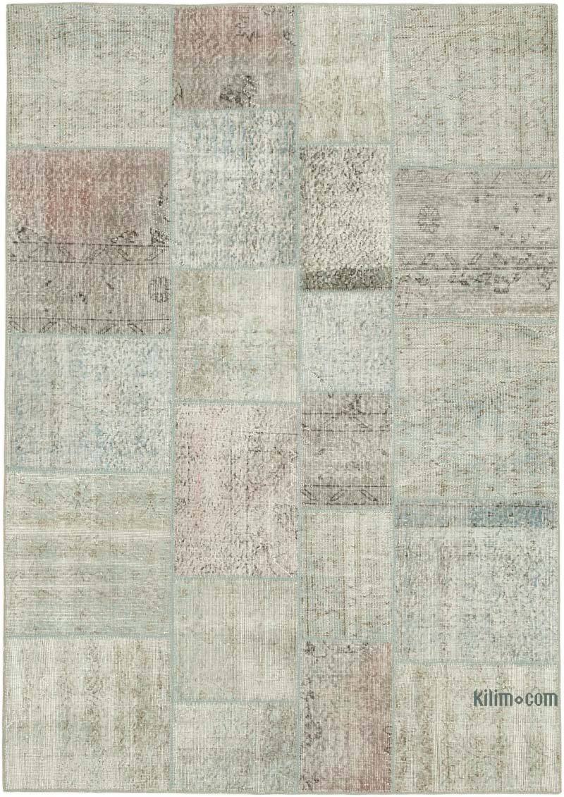 Patchwork El Dokuma Halı - 171 cm x 241 cm - K0063871