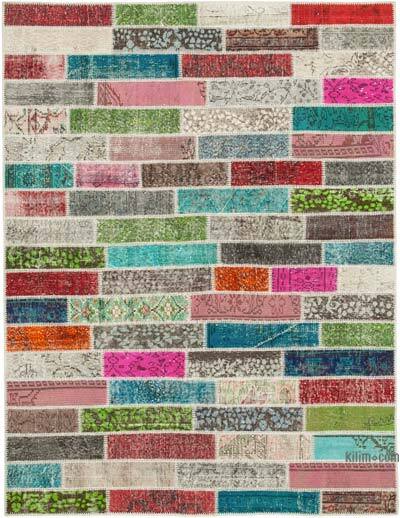 Patchwork El Dokuma Halı - 173 cm x 228 cm
