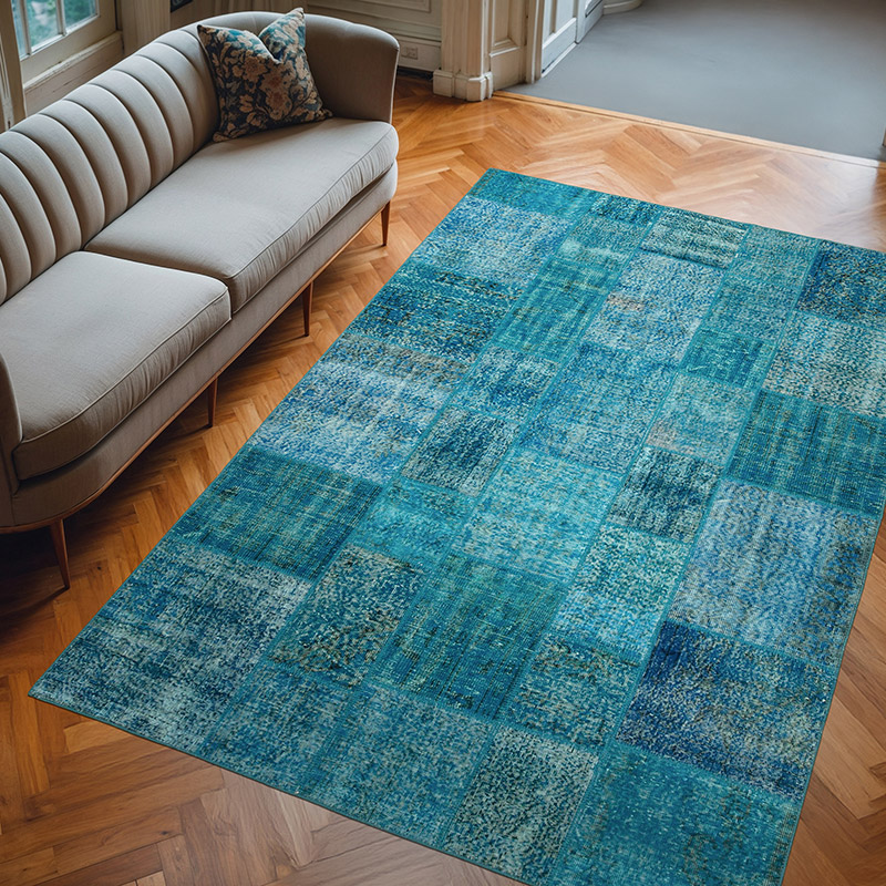 Alfombra Turca de Retazos - 200 cm x 298 cm - K0063894