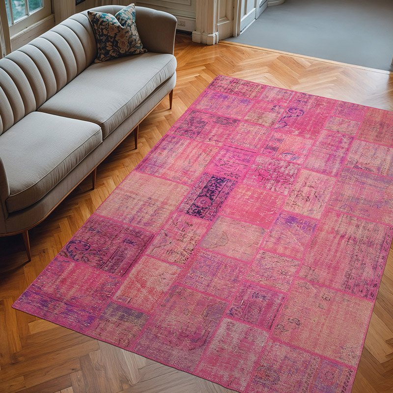 Alfombra Turca de Retazos - 202 cm x 298 cm - K0063897