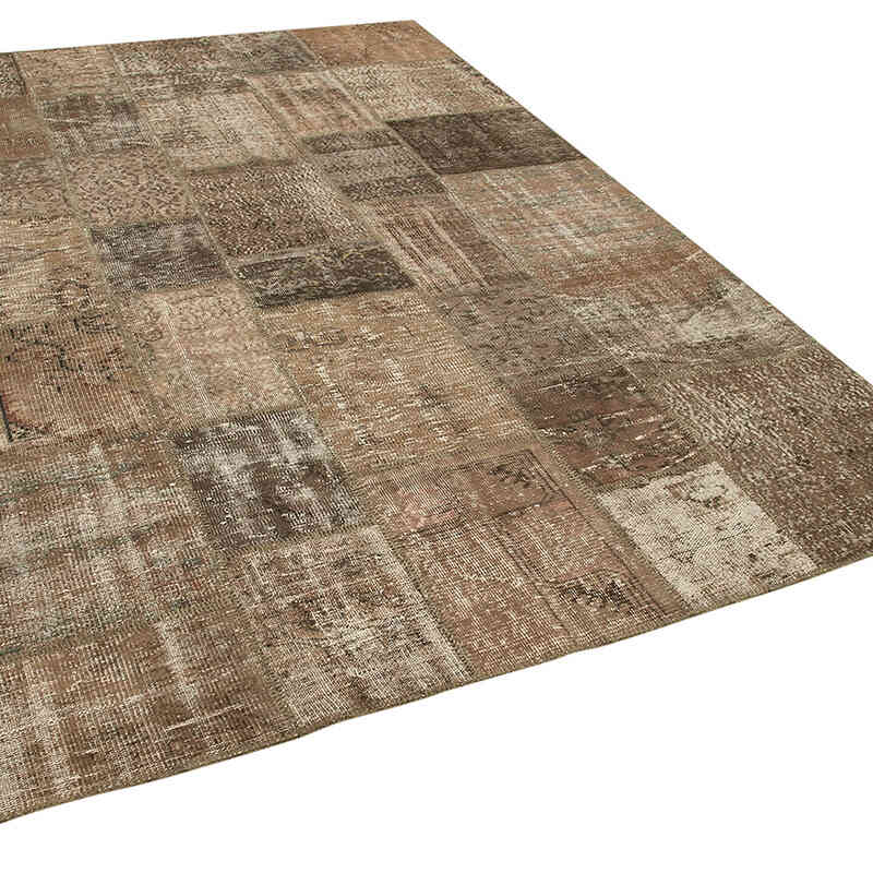 Patchwork El Dokuma Halı - 202 cm x 303 cm - K0063909