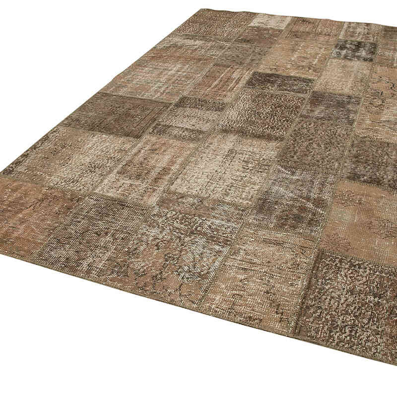 Patchwork El Dokuma Halı - 202 cm x 303 cm - K0063909