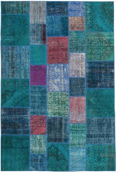 Patchwork El Dokuma Halı - 204 cm x 300 cm