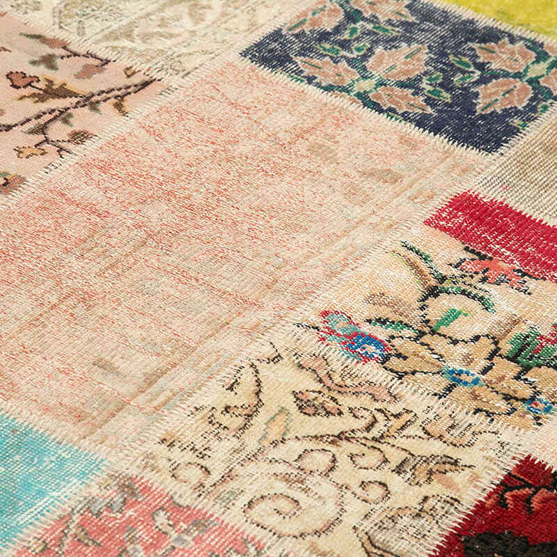 Patchwork El Dokuma Halı - 210 cm x 300 cm - K0063923
