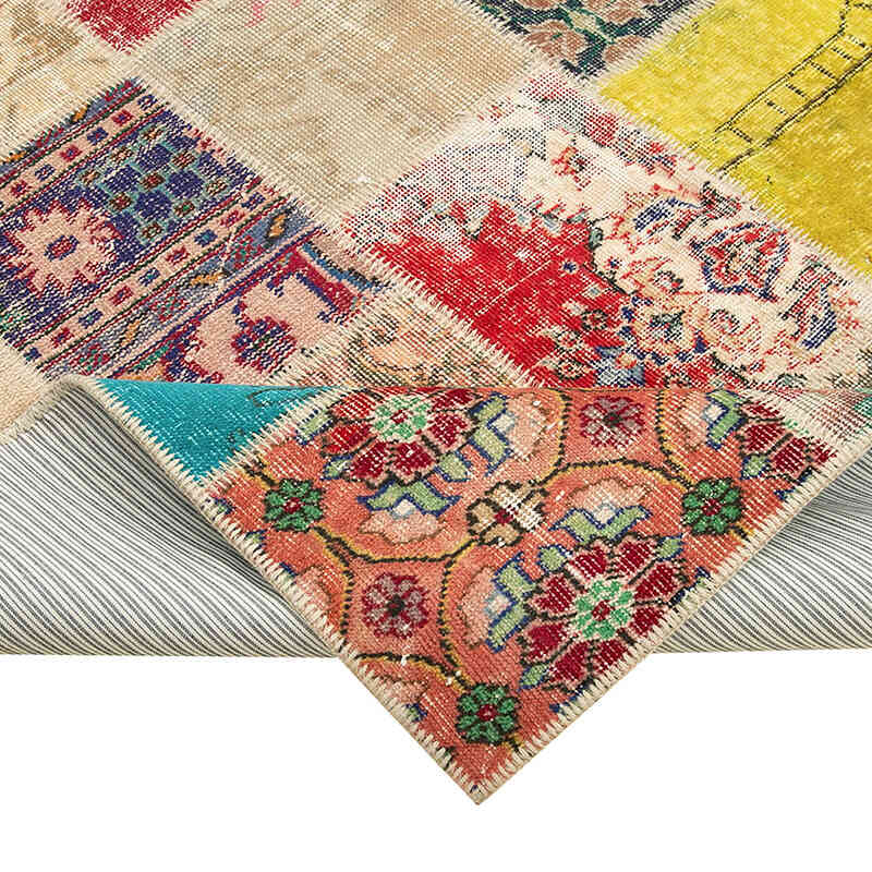 Patchwork El Dokuma Halı - 210 cm x 300 cm - K0063923