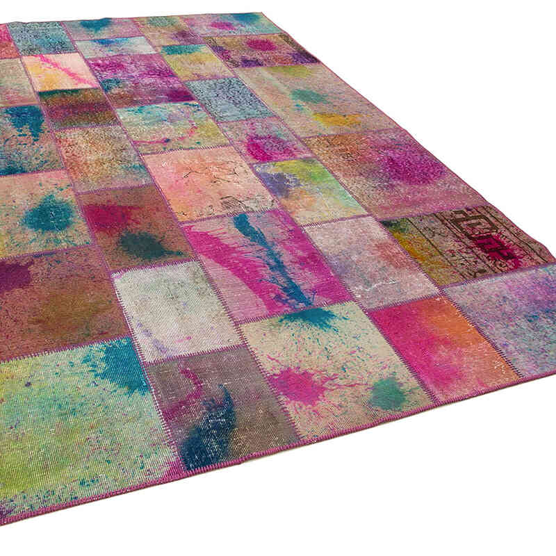 Alfombra Turca de Retazos - 198 cm x 300 cm - K0063958