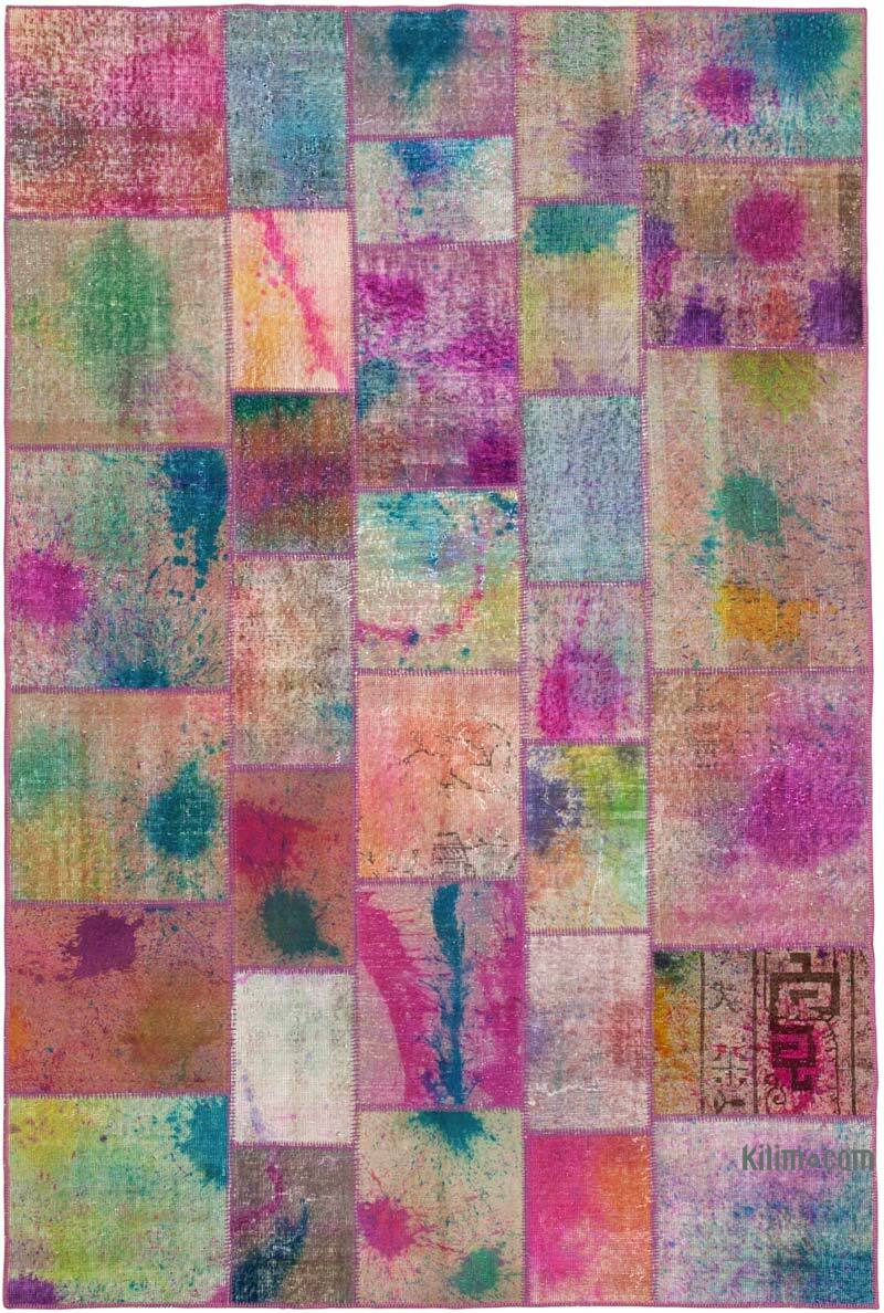 Alfombra Turca de Retazos - 198 cm x 300 cm - K0063958
