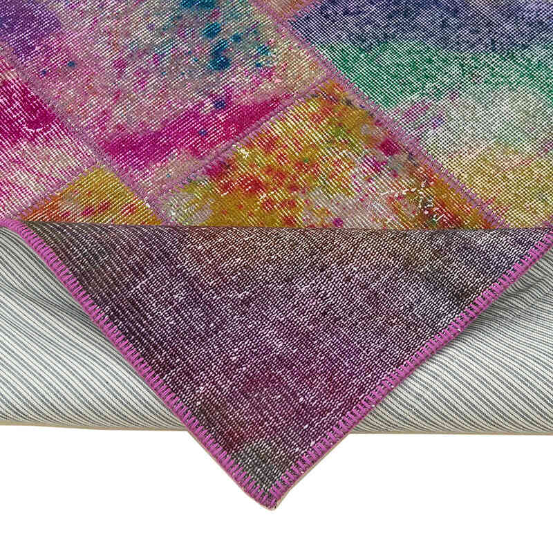Patchwork El Dokuma Halı - 202 cm x 300 cm - K0063962