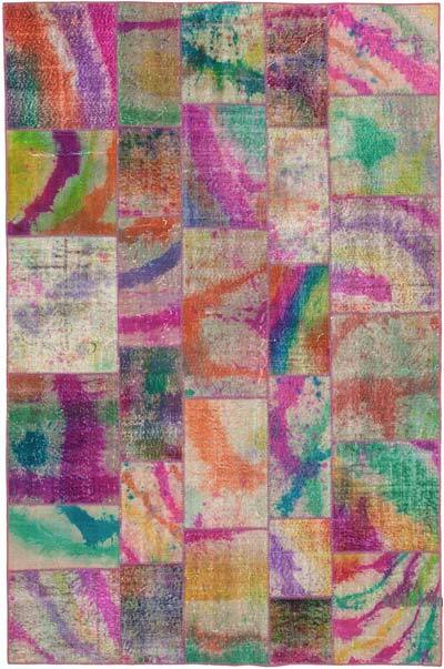 Patchwork El Dokuma Halı - 200 cm x 300 cm