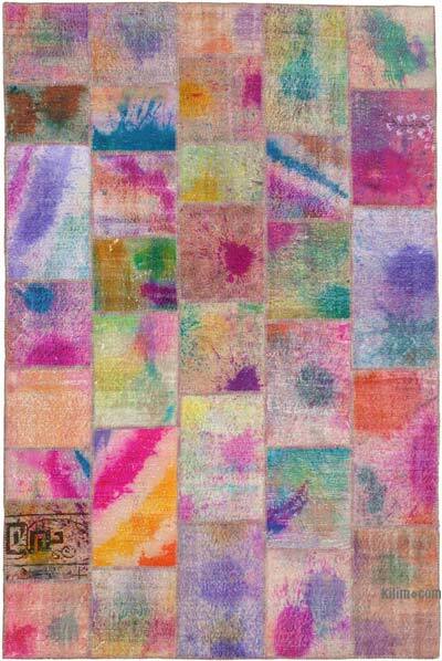 Patchwork El Dokuma Halı - 200 cm x 302 cm