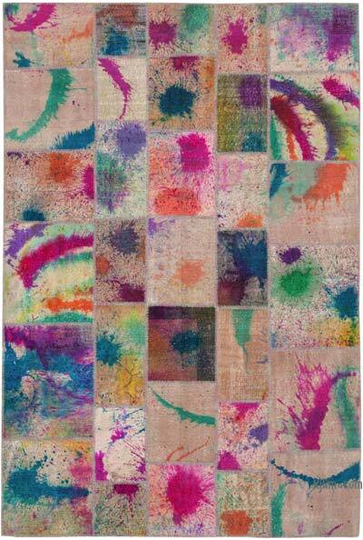 Patchwork El Dokuma Halı - 205 cm x 300 cm