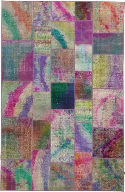 Patchwork El Dokuma Halı - 198 cm x 300 cm