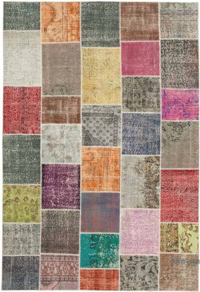 Patchwork El Dokuma Halı - 205 cm x 297 cm