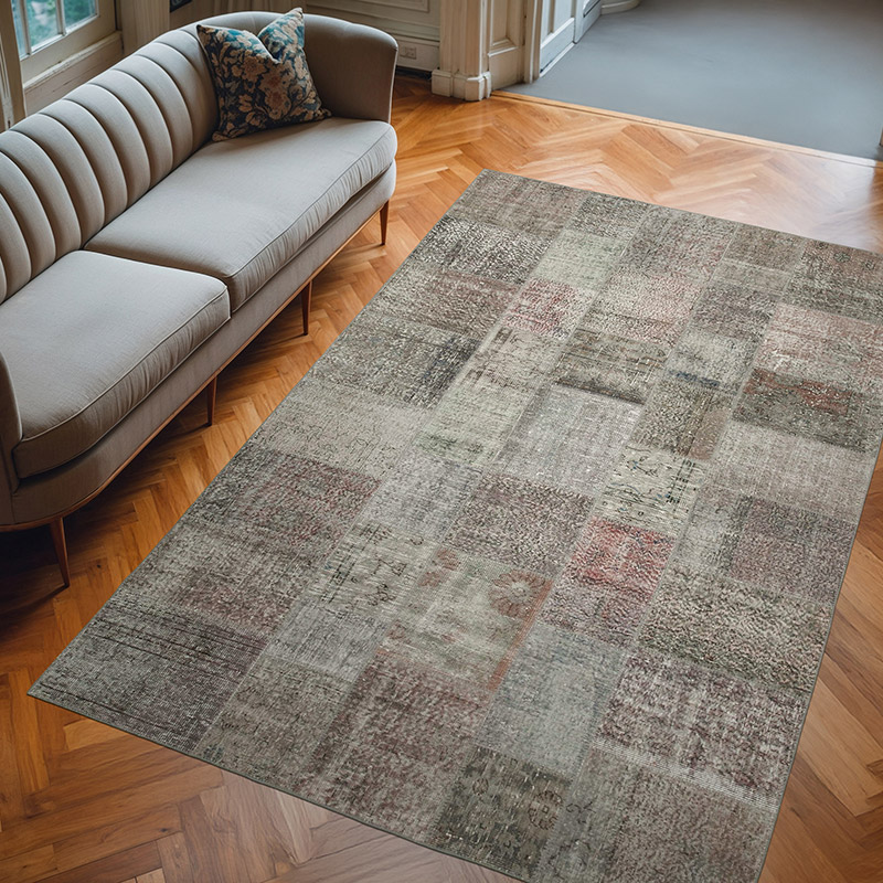Alfombra Turca de Retazos - 199 cm x 301 cm - K0064000