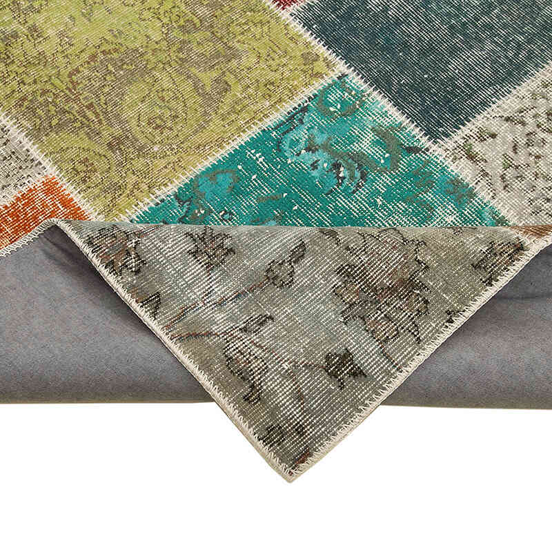Patchwork El Dokuma Halı - 205 cm x 298 cm - K0064001