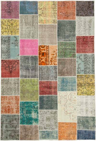 Patchwork El Dokuma Halı - 205 cm x 298 cm