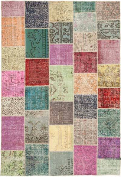 Patchwork El Dokuma Halı - 205 cm x 300 cm