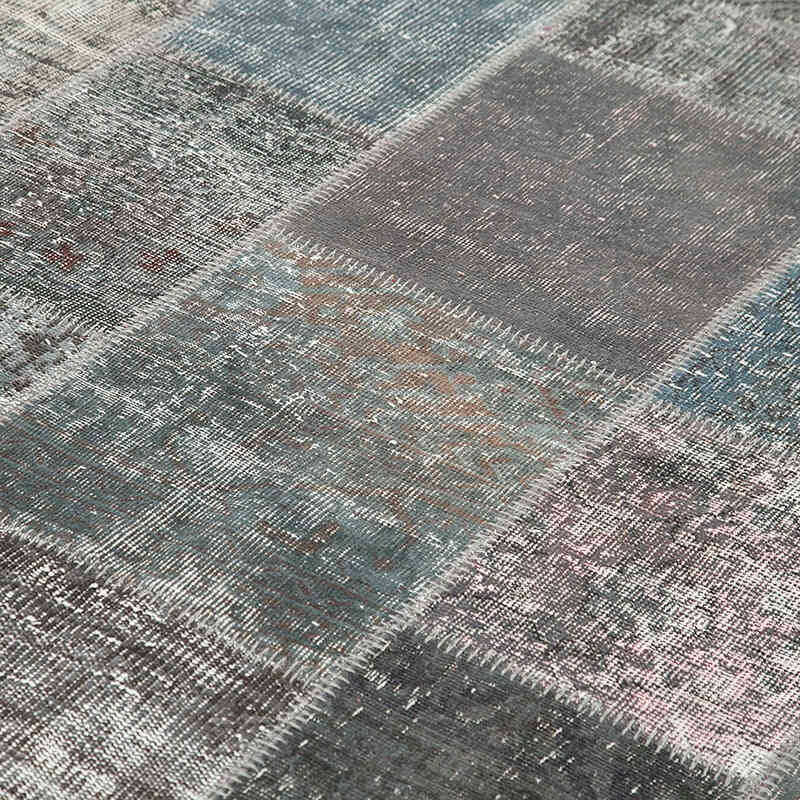 Patchwork El Dokuma Halı - 197 cm x 300 cm - K0064023