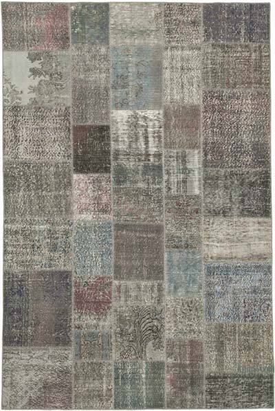 Patchwork El Dokuma Halı - 197 cm x 300 cm