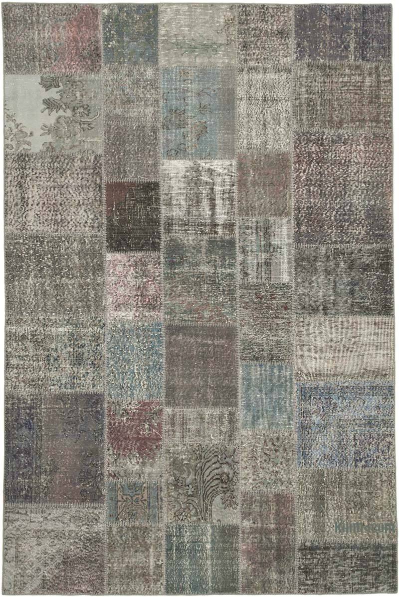 Patchwork El Dokuma Halı - 197 cm x 300 cm - K0064023