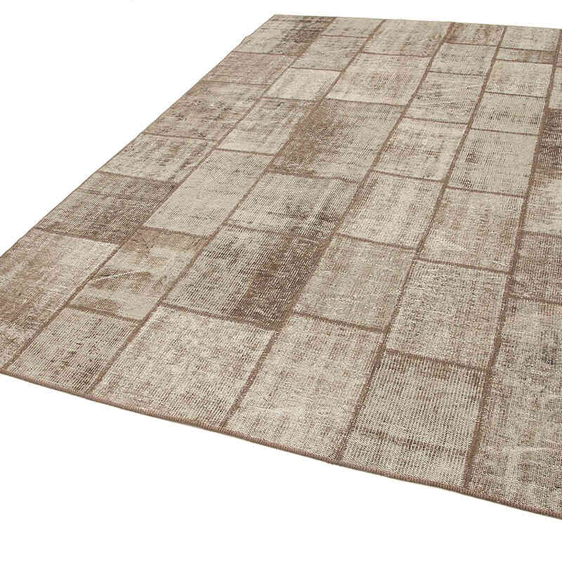 Patchwork El Dokuma Halı - 202 cm x 297 cm - K0064027