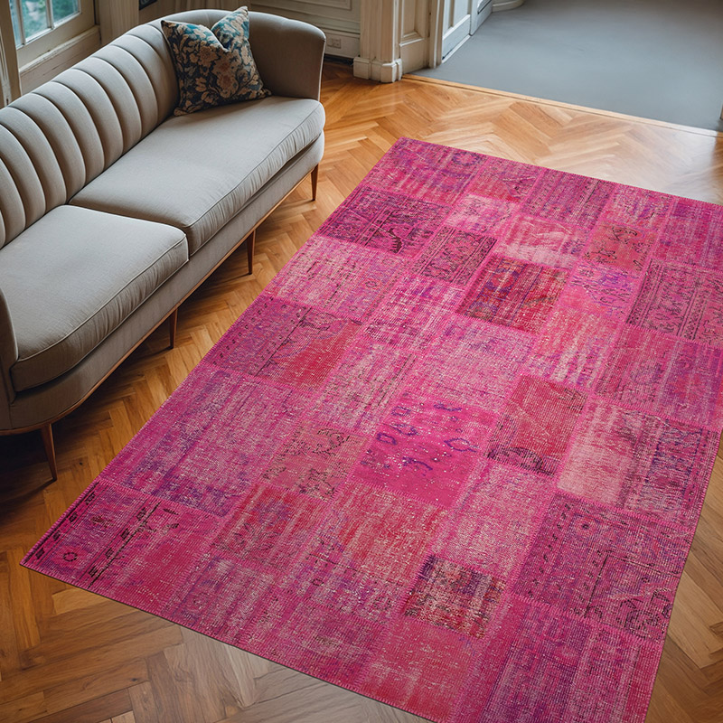 Alfombra Turca de Retazos - 206 cm x 302 cm - K0064033