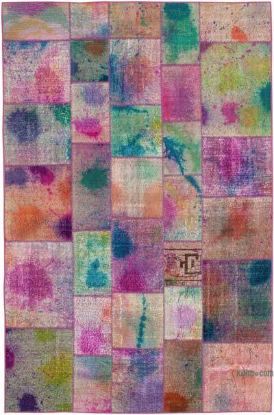 Patchwork El Dokuma Halı - 197 cm x 300 cm