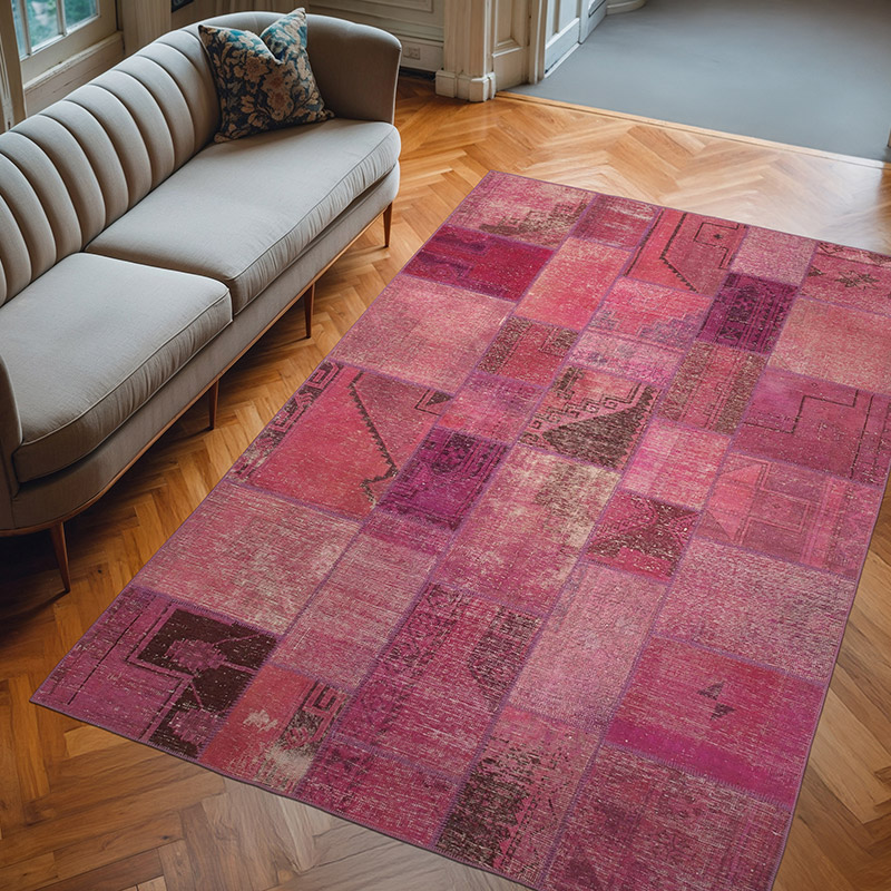 Alfombra Turca de Retazos - 196 cm x 299 cm - K0064047