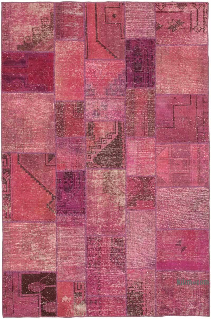 Patchwork El Dokuma Halı - 196 cm x 299 cm - K0064047