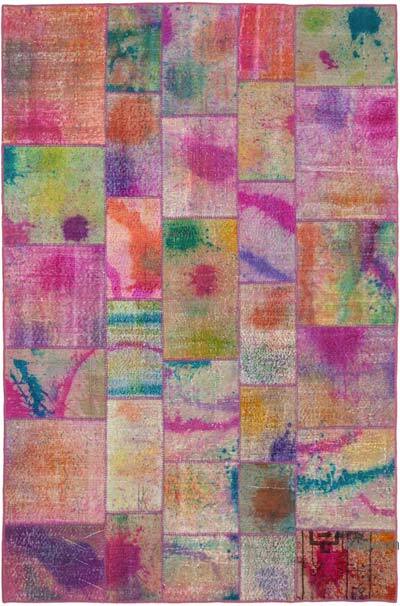 Patchwork El Dokuma Halı - 197 cm x 299 cm