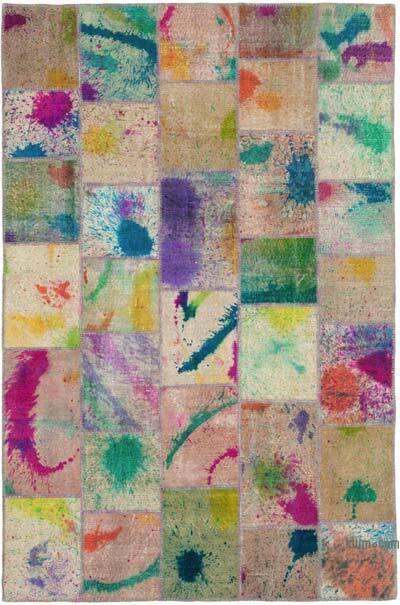 Patchwork El Dokuma Halı - 200 cm x 303 cm