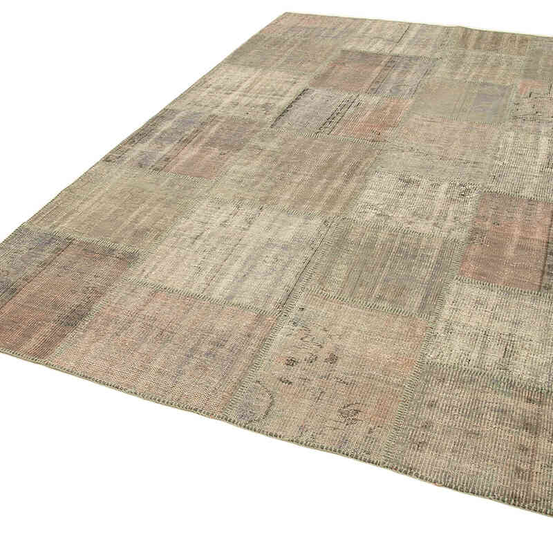 Patchwork El Dokuma Halı - 198 cm x 302 cm - K0064062