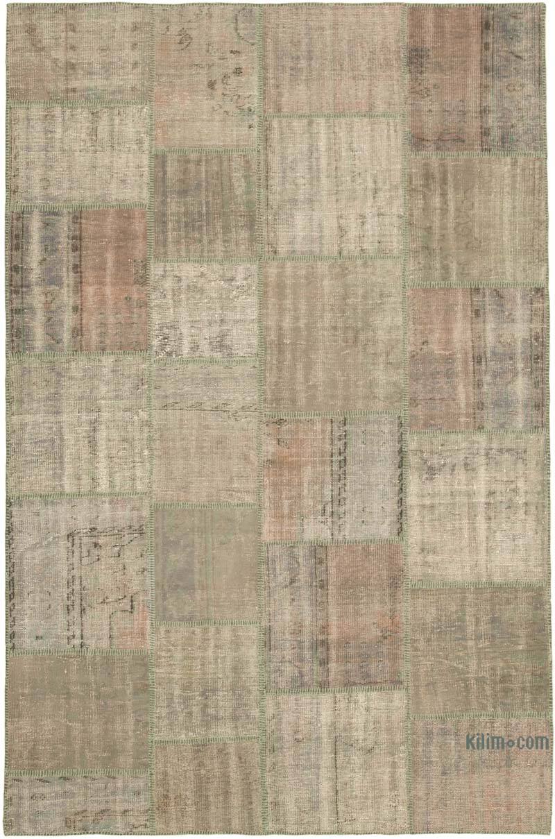 Patchwork El Dokuma Halı - 198 cm x 302 cm - K0064062