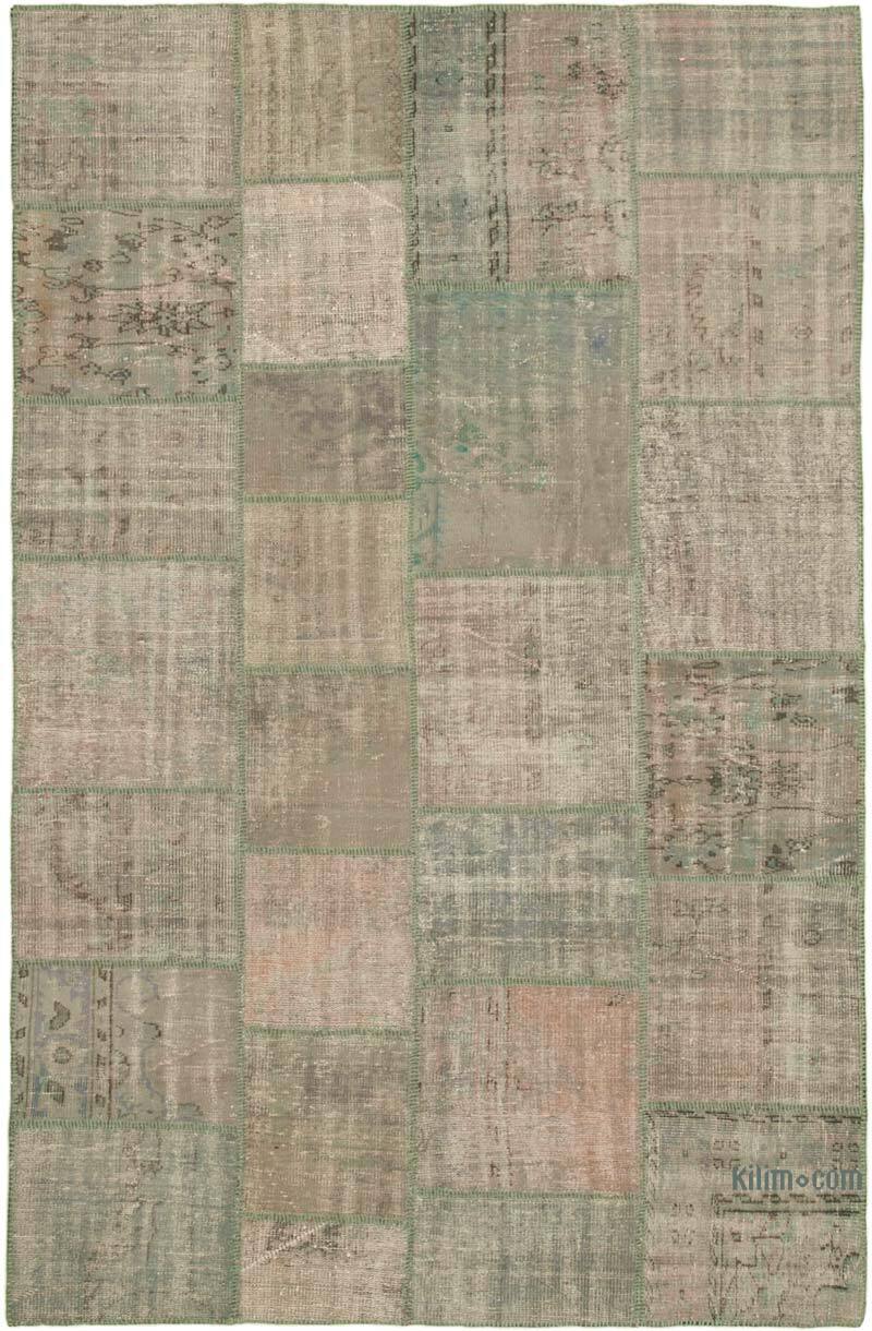 Patchwork El Dokuma Halı - 200 cm x 303 cm - K0064064