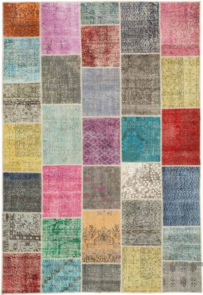 Patchwork El Dokuma Halı - 205 cm x 300 cm