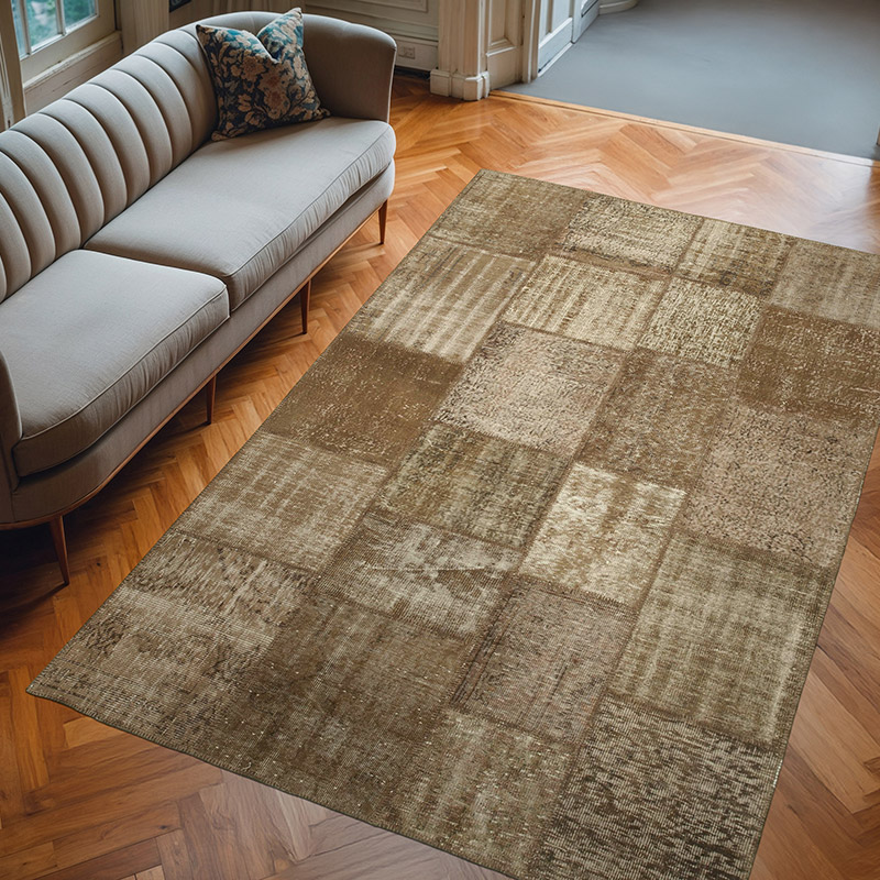 Alfombra Turca de Retazos - 196 cm x 302 cm - K0064082