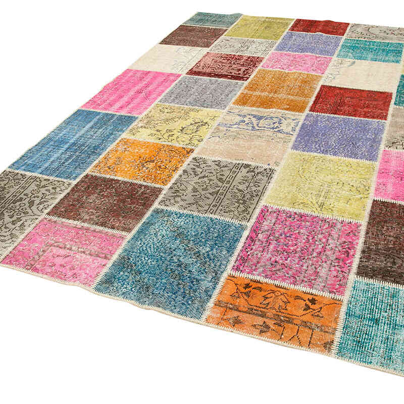 Alfombra Turca de Retazos - 208 cm x 300 cm - K0064089