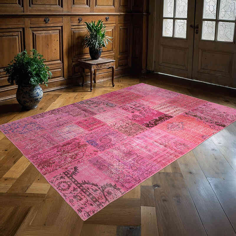 Alfombra Turca de Retazos - 170 cm x 241 cm - K0064103