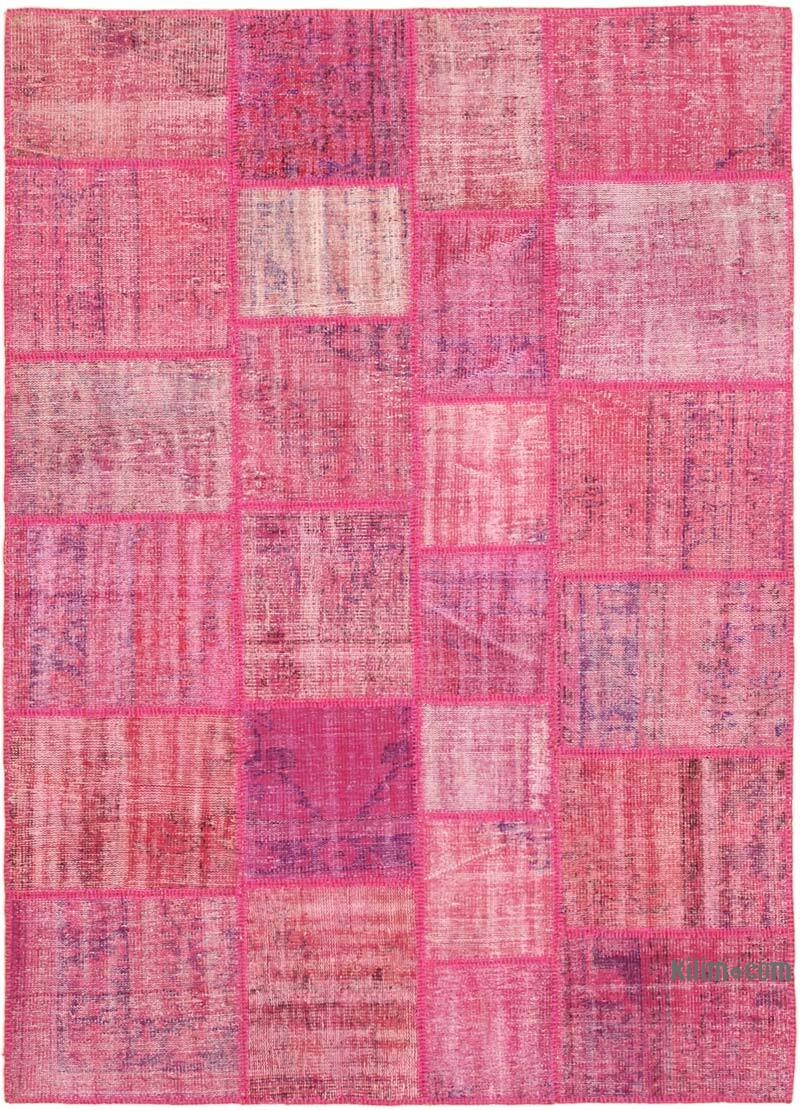 Patchwork El Dokuma Halı - 175 cm x 242 cm - K0064106